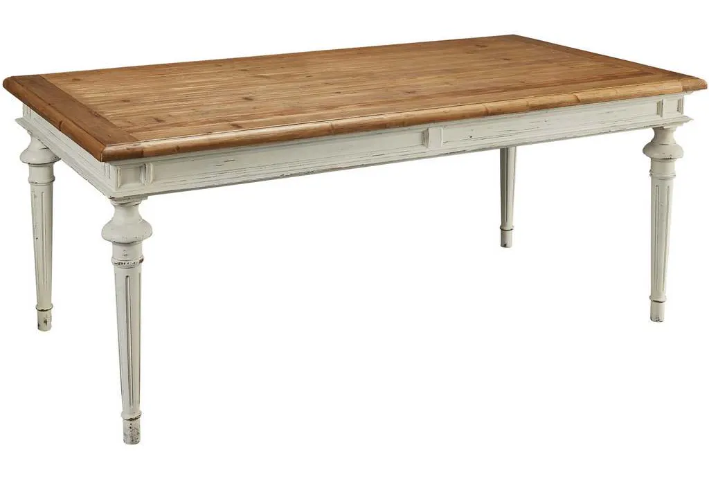 Furniture Classics 20-167W White Piccolo Table Furniture Classics 20-167W White Piccolo Table