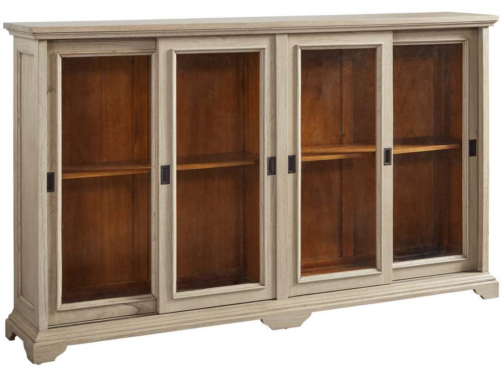 Furniture Classics 2891AD90  Glass Front Narrow Display Cabinet