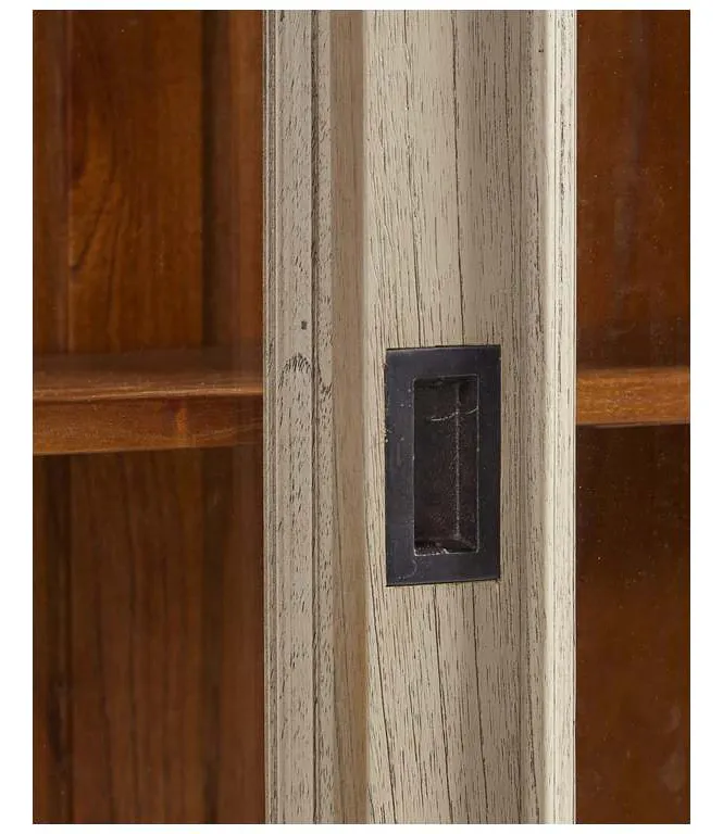 Furniture Classics 2891AD90 Glass Front Narrow Display Cabinet Furniture Classics 2891AD90 Glass Front Narrow Display Cabinet