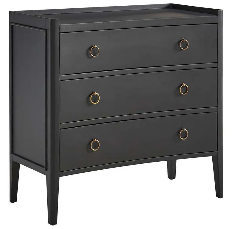 Furniture Classics 2897AE95 Tiffany Three Drawer Chest Furniture Classics 2897AE95 Tiffany Three Drawer Chest