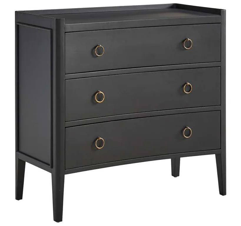 Furniture Classics 2897AE95 Tiffany Three Drawer Chest Furniture Classics 2897AE95 Tiffany Three Drawer Chest