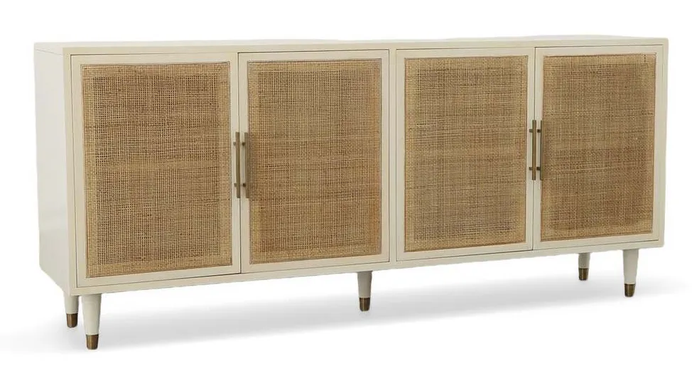 Furniture Classics 32057LT Nassau Caned Buffet Furniture Classics 32057LT Nassau Caned Buffet