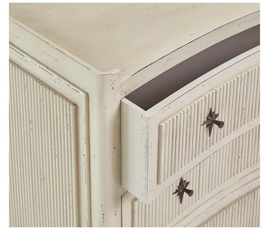 Furniture Classics 32529AC97 Reeded Chest of Drawers Furniture Classics 32529AC97 Reeded Chest of Drawers