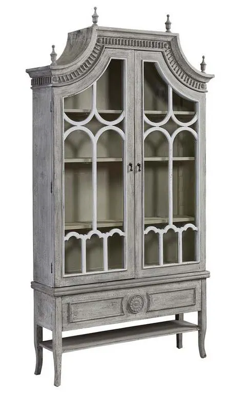 Furniture Classics 40-87-1 Reims Cathedral Arched Cabinet Furniture Classics 40-87-1 Reims Cathedral Arched Cabinet