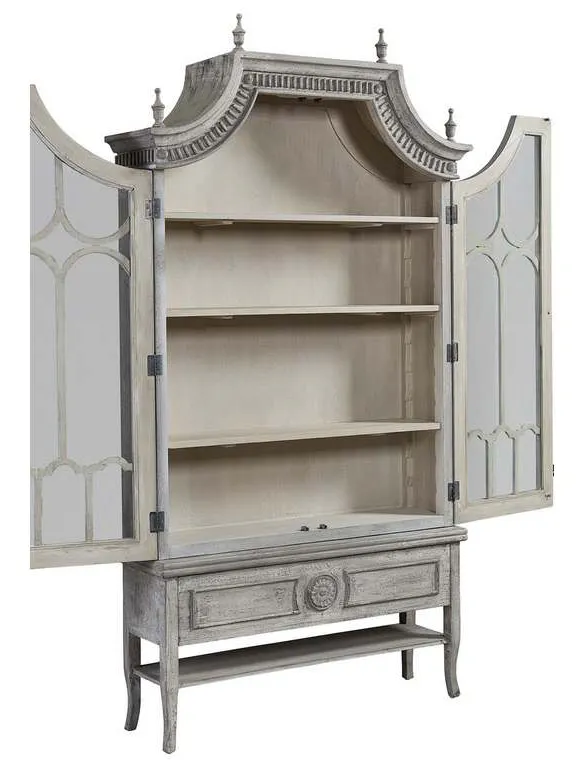 Furniture Classics 40-87-1 Reims Cathedral Arched Cabinet Furniture Classics 40-87-1 Reims Cathedral Arched Cabinet
