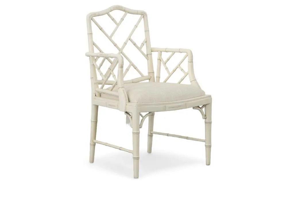 Furniture Classics 51478LT  White Sawyer Arm Chair