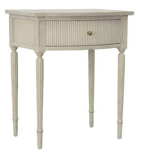 Furniture Classics 57930AC97 Cream Magdalin Side Table Furniture Classics 57930AC97 Cream Magdalin Side Table