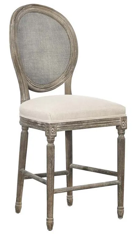 Furniture Classics 70228R Renton Counter Stool, Rattan Back Furniture Classics 70228R Renton Counter Stool, Rattan Back
