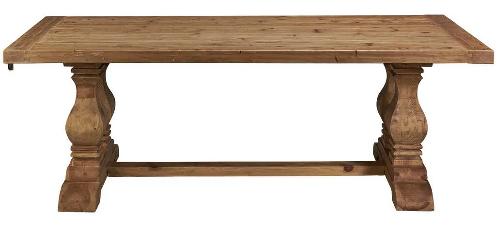 Furniture Classics 71090N Manor House Trestle Table Furniture Classics 71090N Manor House Trestle Table