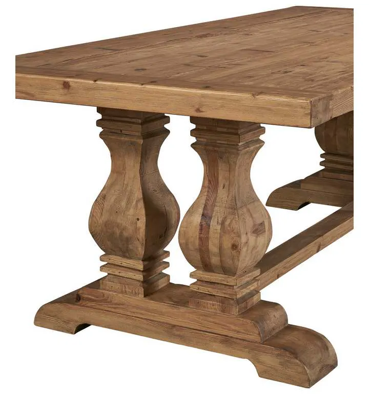 Furniture Classics 71090N Manor House Trestle Table Furniture Classics 71090N Manor House Trestle Table