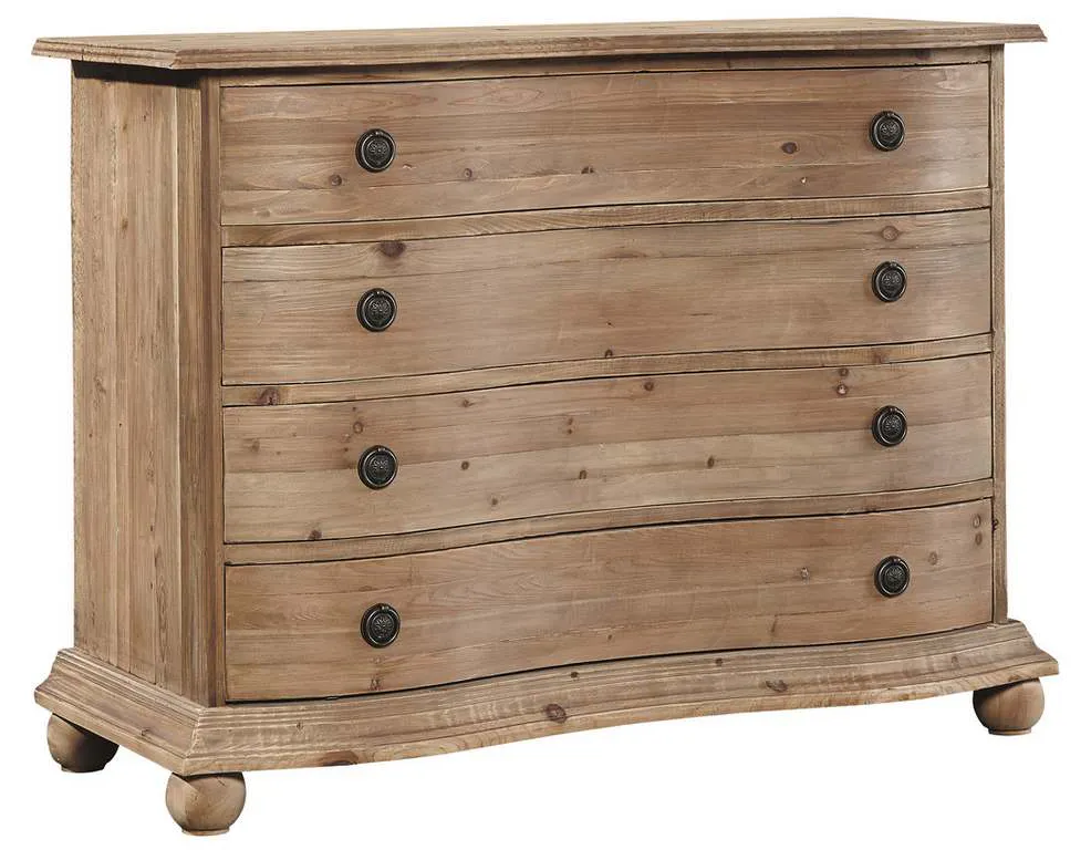 Furniture Classics 84218 High Street Pine Bowfront Chest Furniture Classics 84218 High Street Pine Bowfront Chest