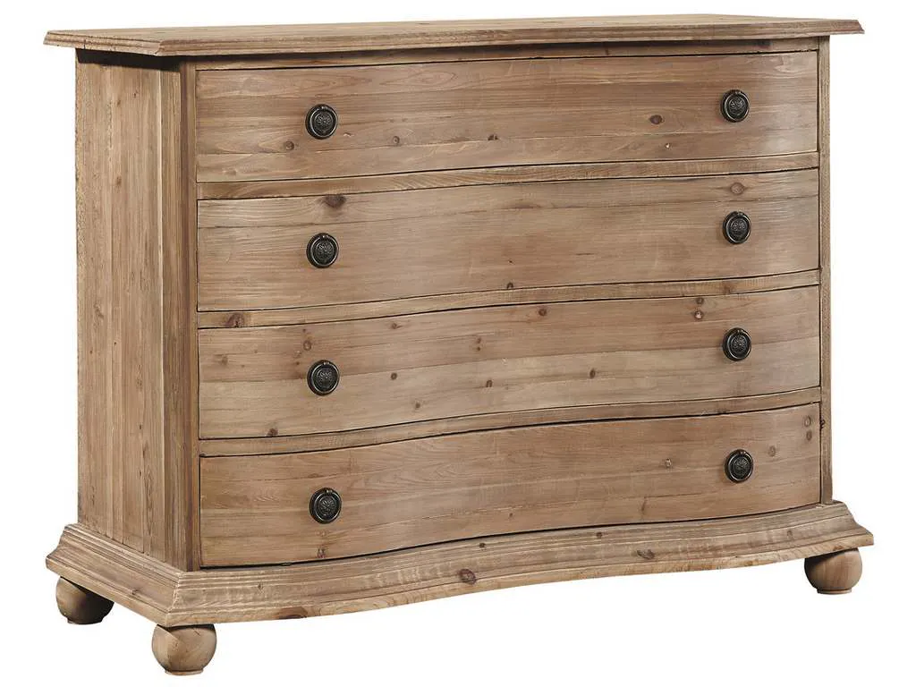 Furniture Classics 84218 High Street Pine Bowfront Chest Furniture Classics 84218 High Street Pine Bowfront Chest