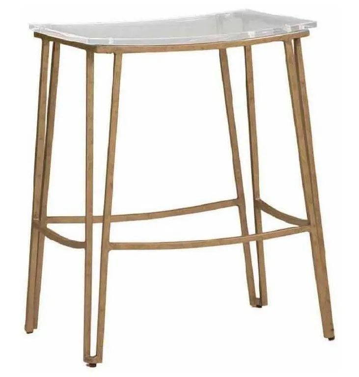 Gabby Home SCH-155410 Pierce 24 and a half inch Counter Stool Gold Gabby Home SCH-155410 Pierce 24 and a half inch Counter Stool Gold