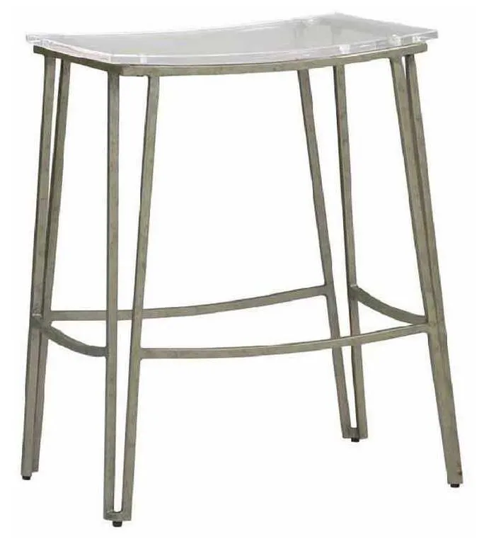 Gabby Home SCH-155570 Pierce 24 and a half inch Counter Stool Silver Gabby Home SCH-155570 Pierce 24 and a half inch Counter Stool Silver