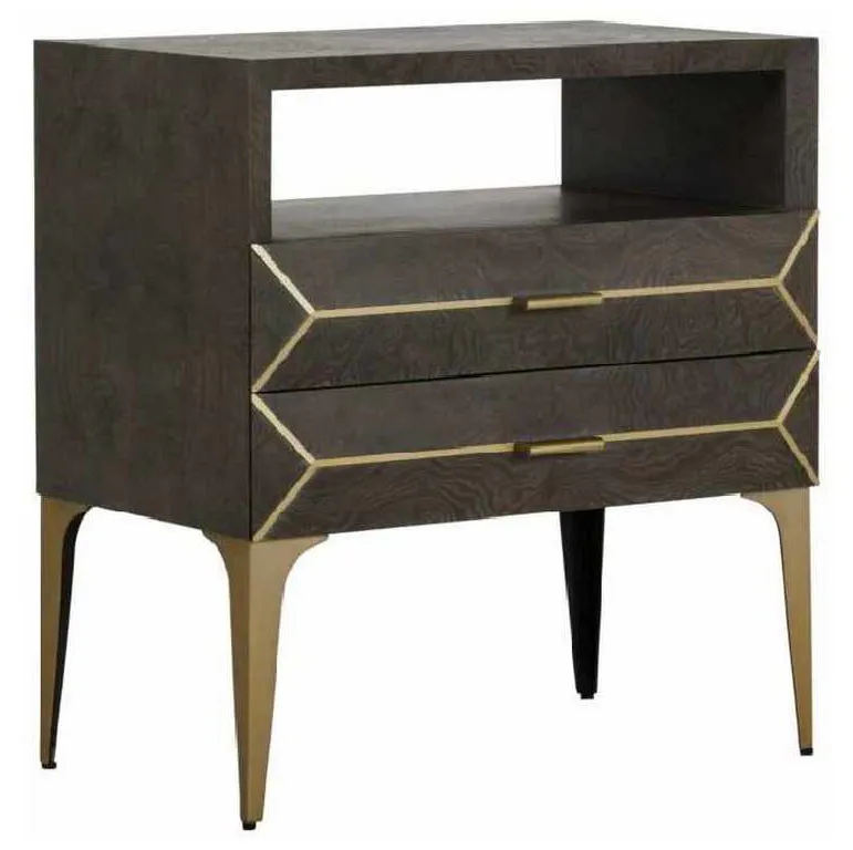 Gabby Home SCH-166305 Westville Nightstand Dark Gabby Home SCH-166305 Westville Nightstand Dark
