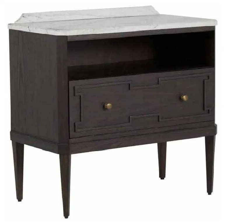 Gabby Home SCH-168200 Glenwood Nightstand Black Gabby Home SCH-168200 Glenwood Nightstand Black