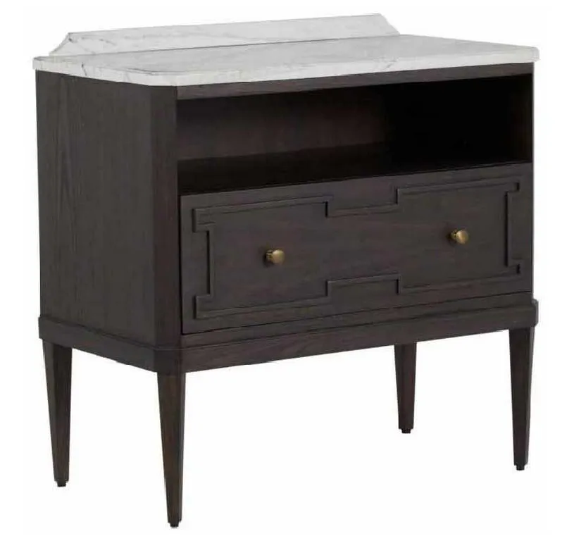 Gabby Home SCH-168200 Glenwood Nightstand Black Gabby Home SCH-168200 Glenwood Nightstand Black
