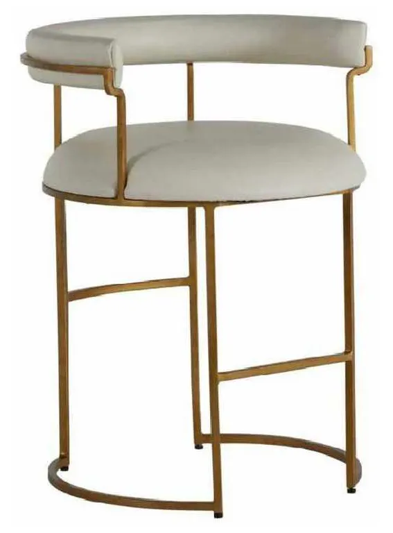 Gabby Home SCH-168300 Mack 23 and a half inch Counter Height Stool White Gabby Home SCH-168300 Mack 23 and a half inch Counter Height Stool White