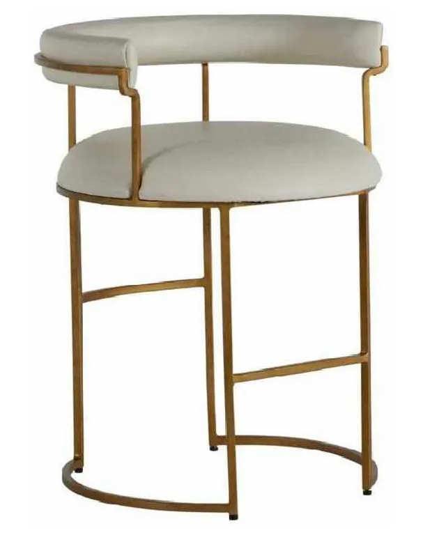 Gabby Home SCH-168300 Mack 23 and a half inch Counter Height Stool White Gabby Home SCH-168300 Mack 23 and a half inch Counter Height Stool White