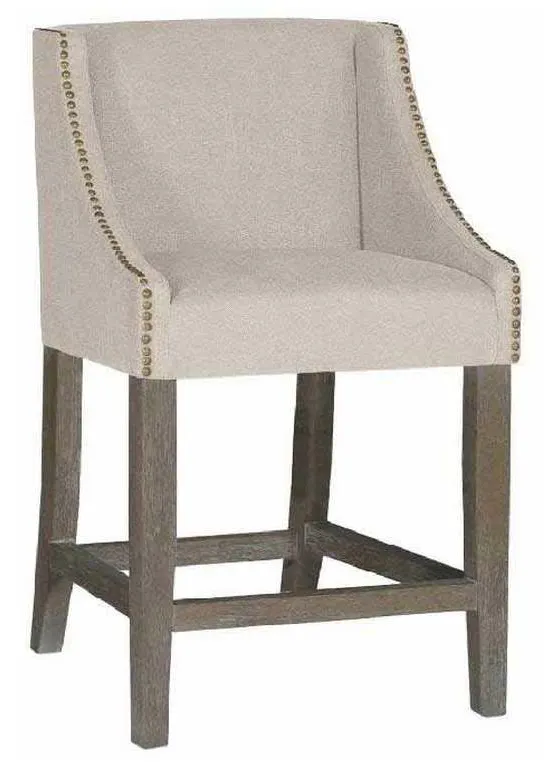 Gabby Home SCH-579-S300-F03 Winston 24 4 inch Counter Stool Burnished Oak Gabby Home SCH-579-S300-F03 Winston 24 4 inch Counter Stool Burnished Oak