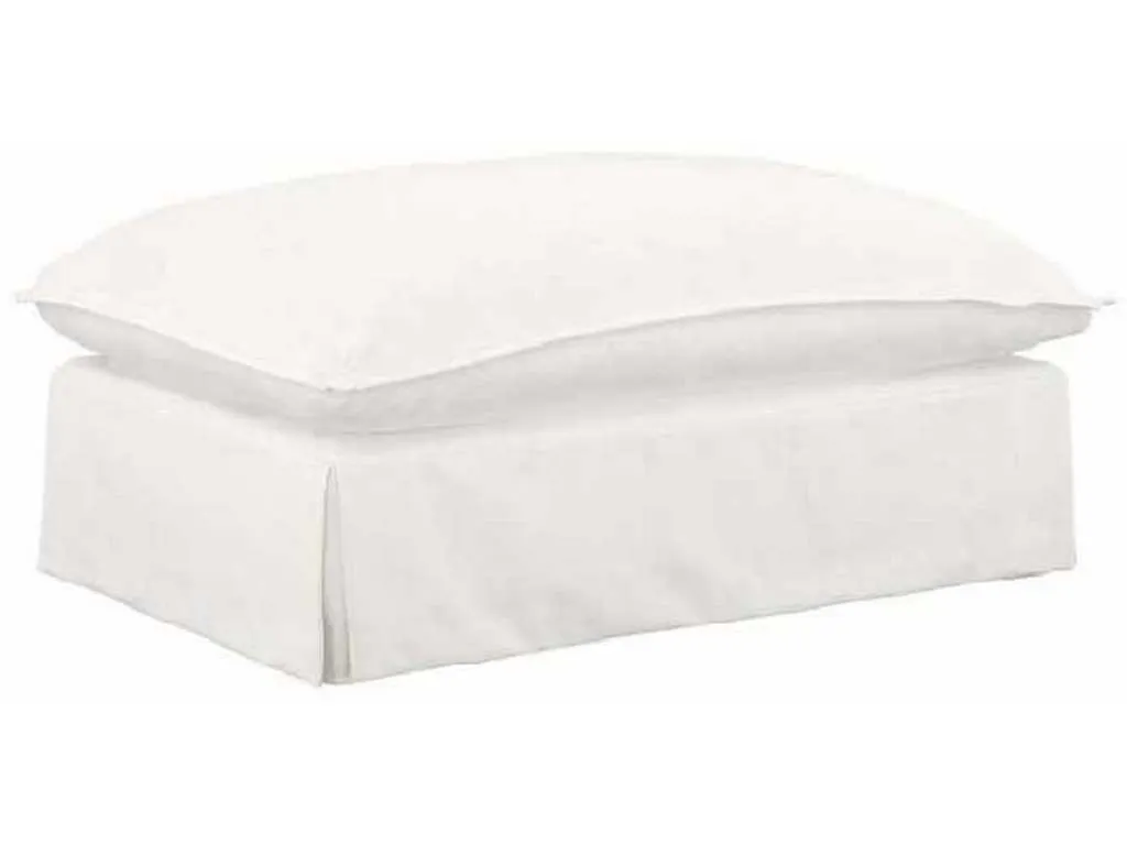 Gabby Home SCH-888 Winslow Ottoman for Chair and a half Flange Welt
