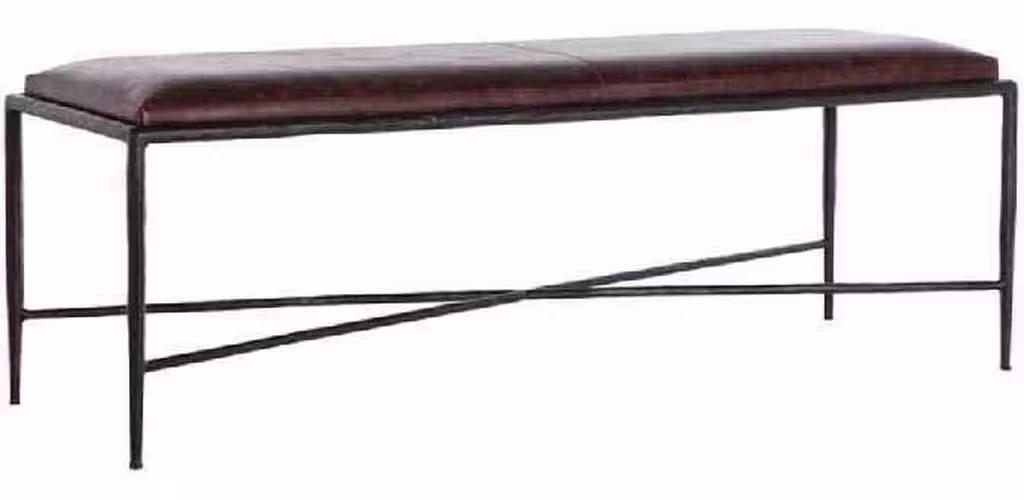 Gabby Home SCH-175066 Devoe Bench Leather Gabby Home SCH-175066 Devoe Bench Leather