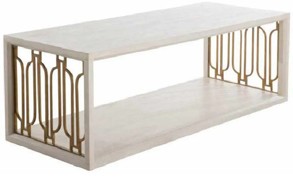 Gabby Home SCH-170205 Ainsworth Coffee Table White Gabby Home SCH-170205 Ainsworth Coffee Table White