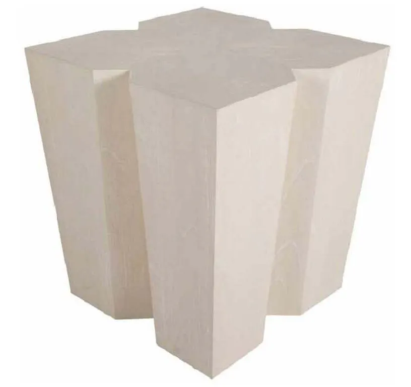 Gabby Home SCH-170230 Arthur Side Table Cerused White Gabby Home SCH-170230 Arthur Side Table Cerused White