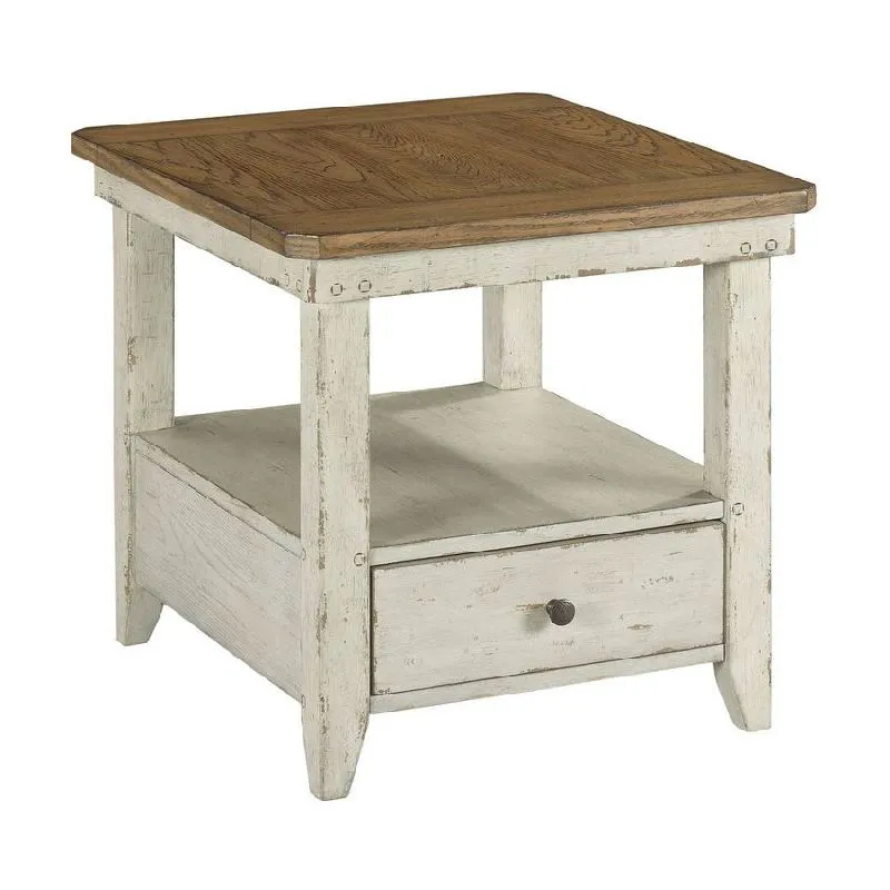 Hammary 988-915 Chambers Rectangular Drawer End Table