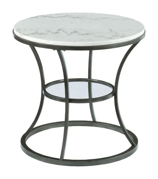 Hammary 576-918 Impact Round End Table Hammary 576-918 Impact Round End Table