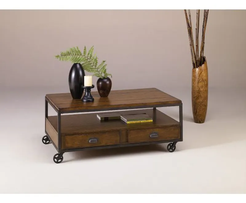 Hammary T20750-T2075207-00 Baja Rectangular Storage Cocktail Table Hammary T20750-T2075207-00 Baja Rectangular Storage Cocktail Table