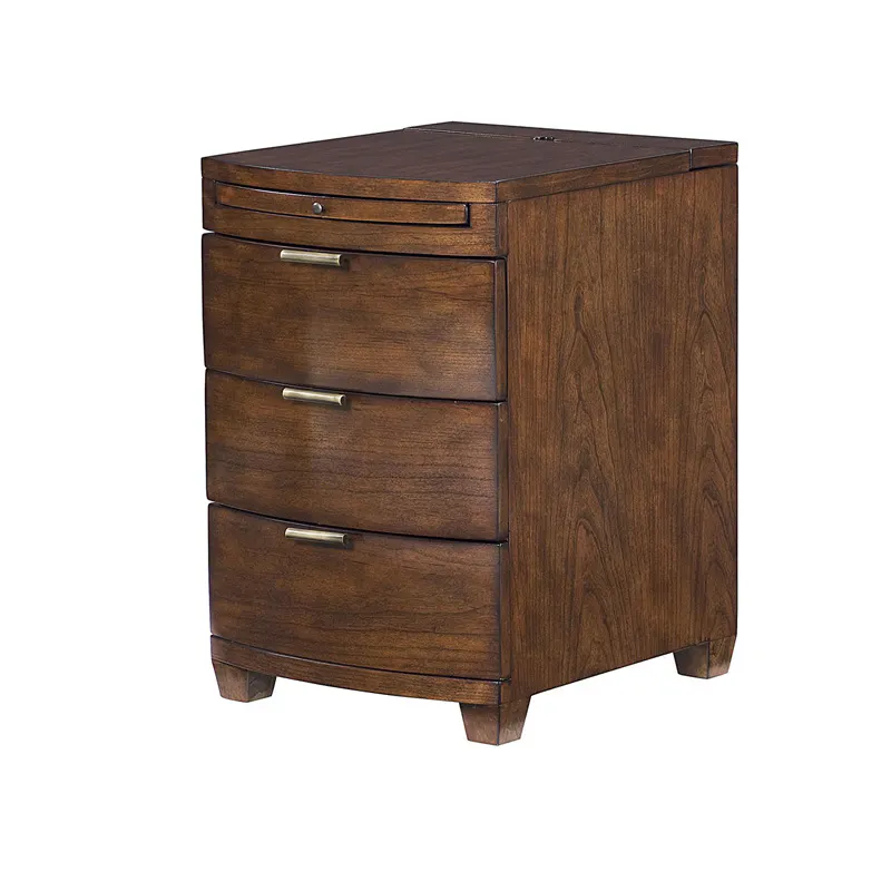 Hammary 200-019 Chairsides Chairside Table Rich Cherry Finish