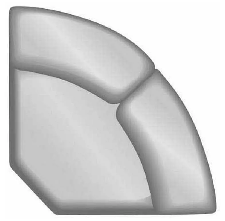 Hancock and Moore 13 Your Way Armless Quarter Round Hancock and Moore 13 Your Way Armless Quarter Round