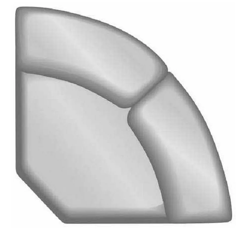 Hancock and Moore 13 Your Way Armless Quarter Round Hancock and Moore 13 Your Way Armless Quarter Round