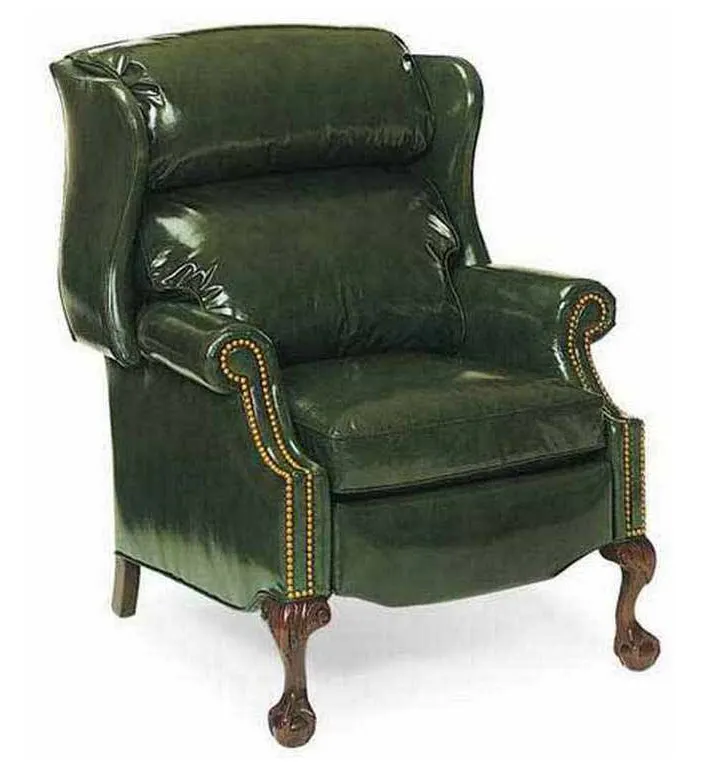 Hancock and Moore 1023 Addison Bustle Back Ball and Claw Recliner Hancock and Moore 1023 Addison Bustle Back Ball and Claw Recliner