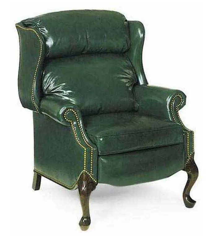 Hancock and Moore 1005 Alexander Bustle Back High-Leg Recliner Hancock and Moore 1005 Alexander Bustle Back High-Leg Recliner