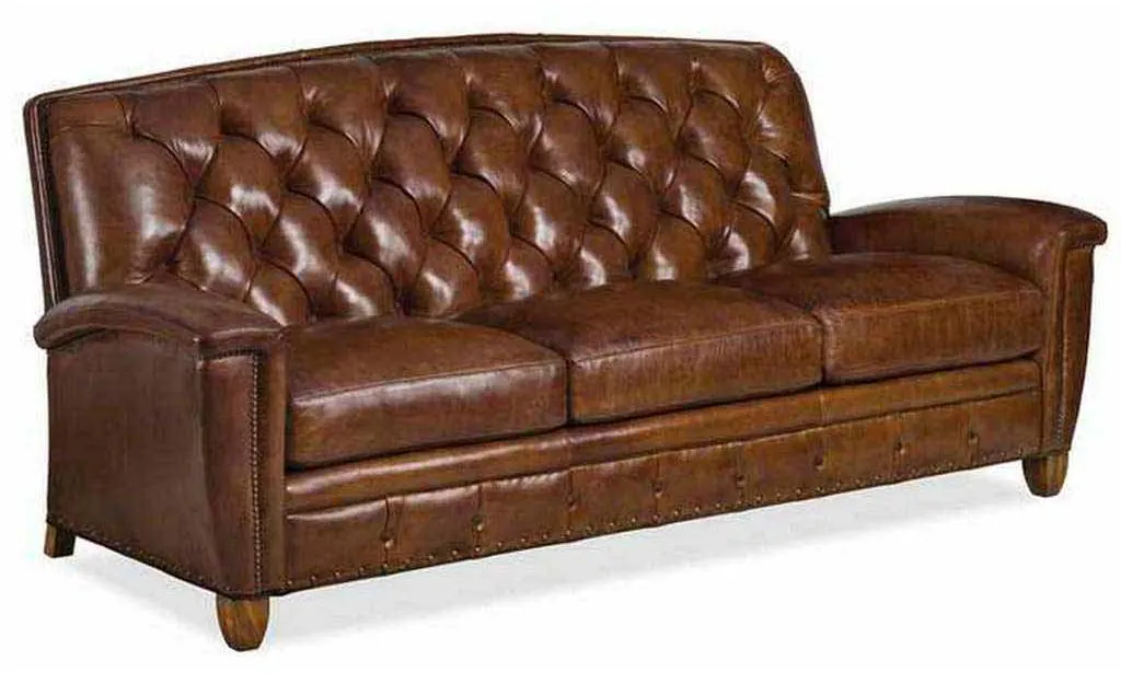 Hancock and Moore 6155-3-T French Curve Tufted Sofa Hancock and Moore 6155-3-T French Curve Tufted Sofa
