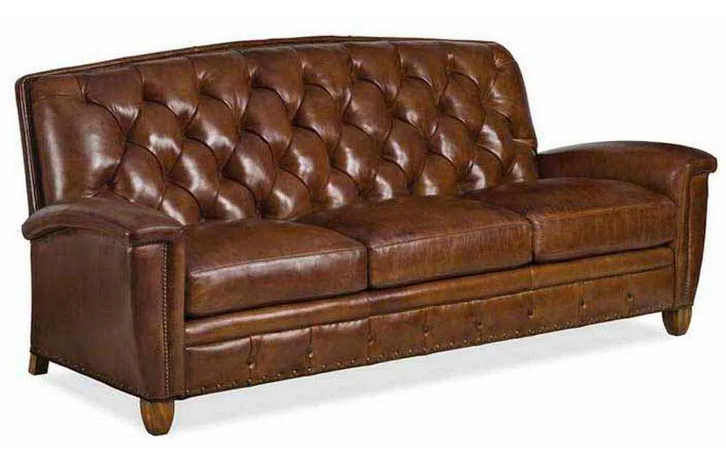 Hancock and Moore 6155-3-T French Curve Tufted Sofa Hancock and Moore 6155-3-T French Curve Tufted Sofa