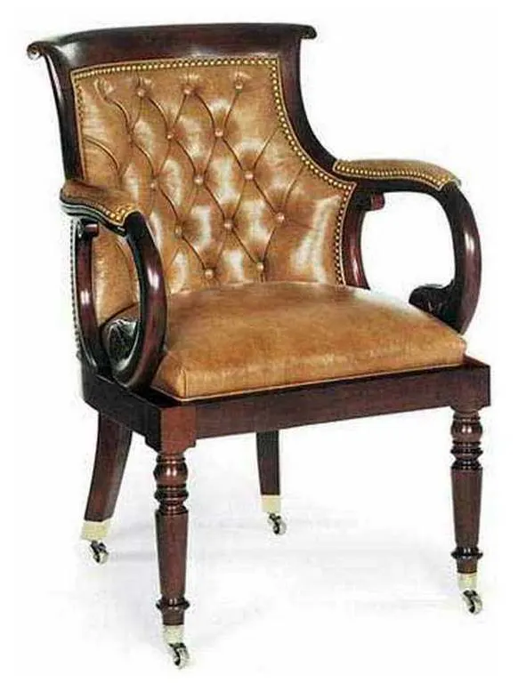Hancock and Moore 9004T Jockey Club Tufted Chair Hancock and Moore 9004T Jockey Club Tufted Chair