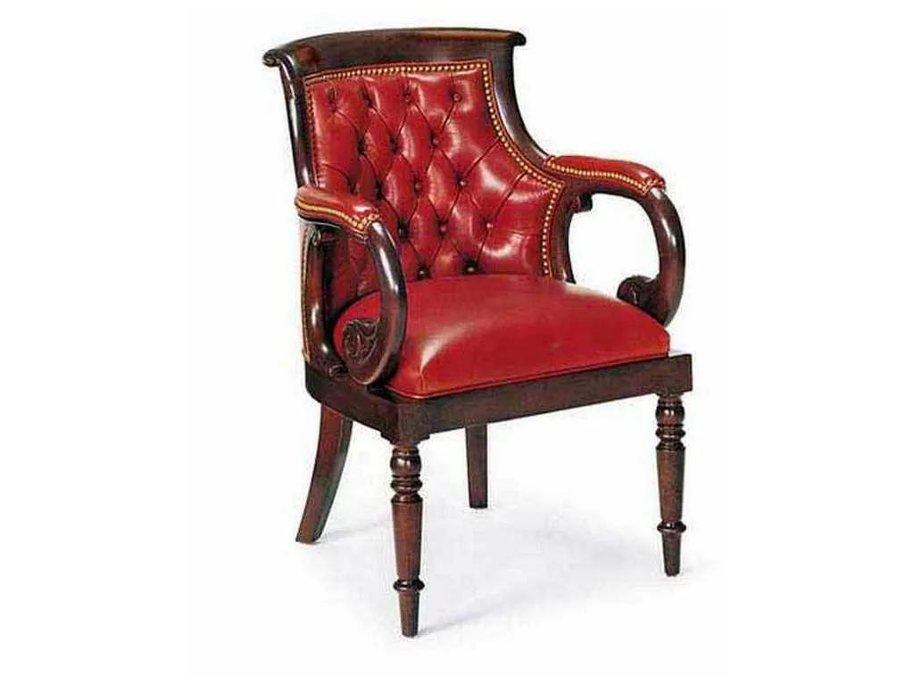Hancock and Moore 9397T Jockey Club Tufted Chair