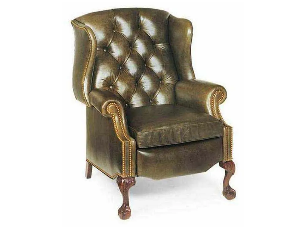 Hancock and Moore 1013  Sterling Tufted Wing Chair Recliner