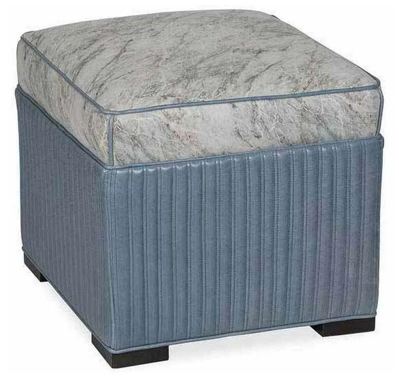 Hancock and Moore 037-B-CH Abbey Ottoman with Channel Quilting Hancock and Moore 037-B-CH Abbey Ottoman with Channel Quilting