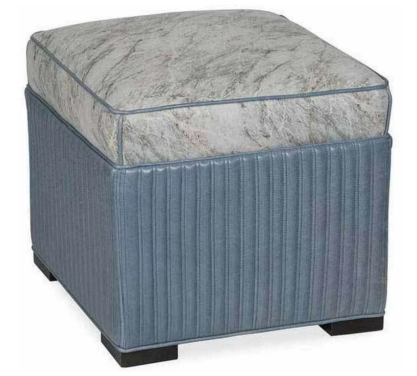 Hancock and Moore 037-B-CH Abbey Ottoman with Channel Quilting Hancock and Moore 037-B-CH Abbey Ottoman with Channel Quilting