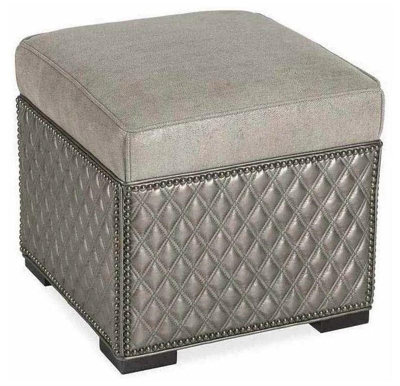 Hancock and Moore 037-B-Q Abbey Ottoman with Quilting Hancock and Moore 037-B-Q Abbey Ottoman with Quilting
