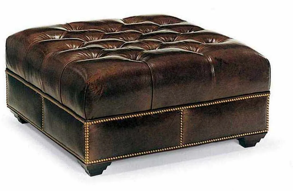 Hancock and Moore 072 Campaign Cocktail Ottoman Hancock and Moore 072 Campaign Cocktail Ottoman