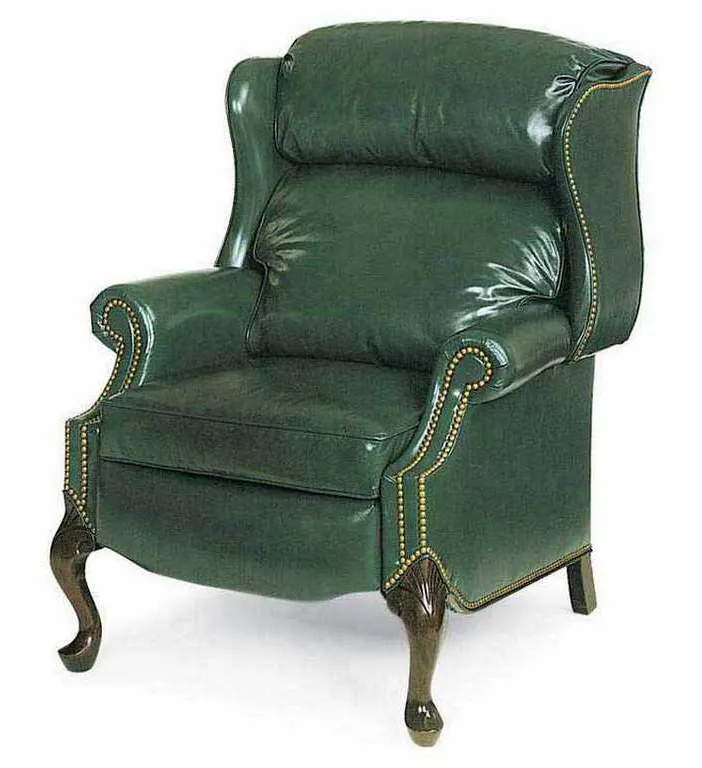 Hancock and Moore 1005-PR Alexander Bustle Back High Leg Power Recliner Hancock and Moore 1005-PR Alexander Bustle Back High Leg Power Recliner