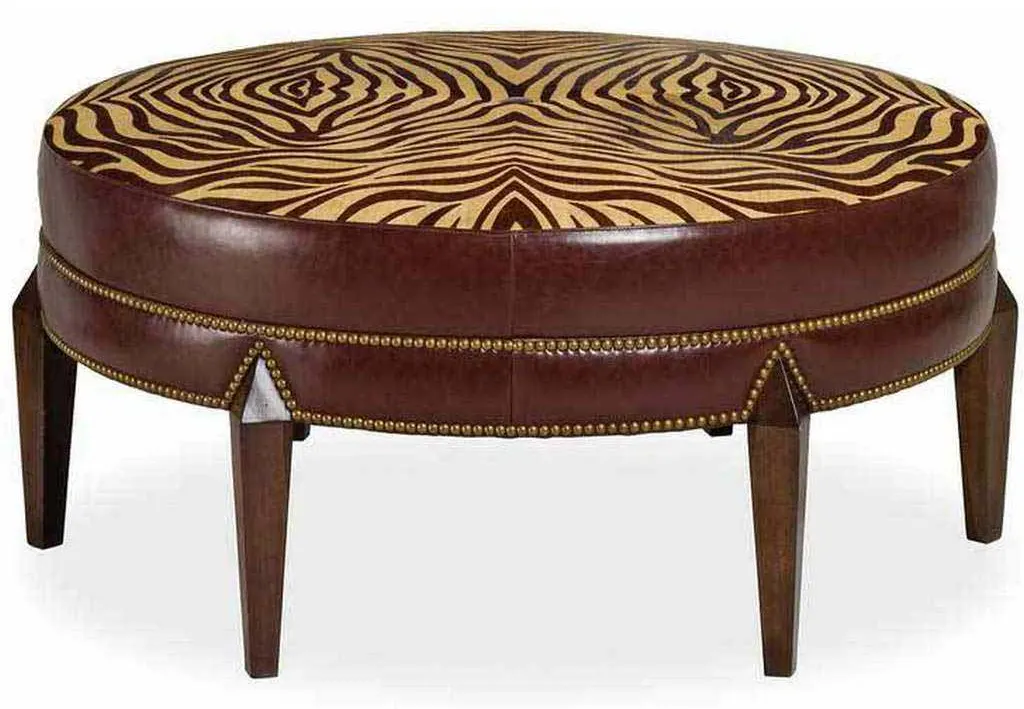 Hancock and Moore 6338 Greta Tight Top Ottoman Hancock and Moore 6338 Greta Tight Top Ottoman
