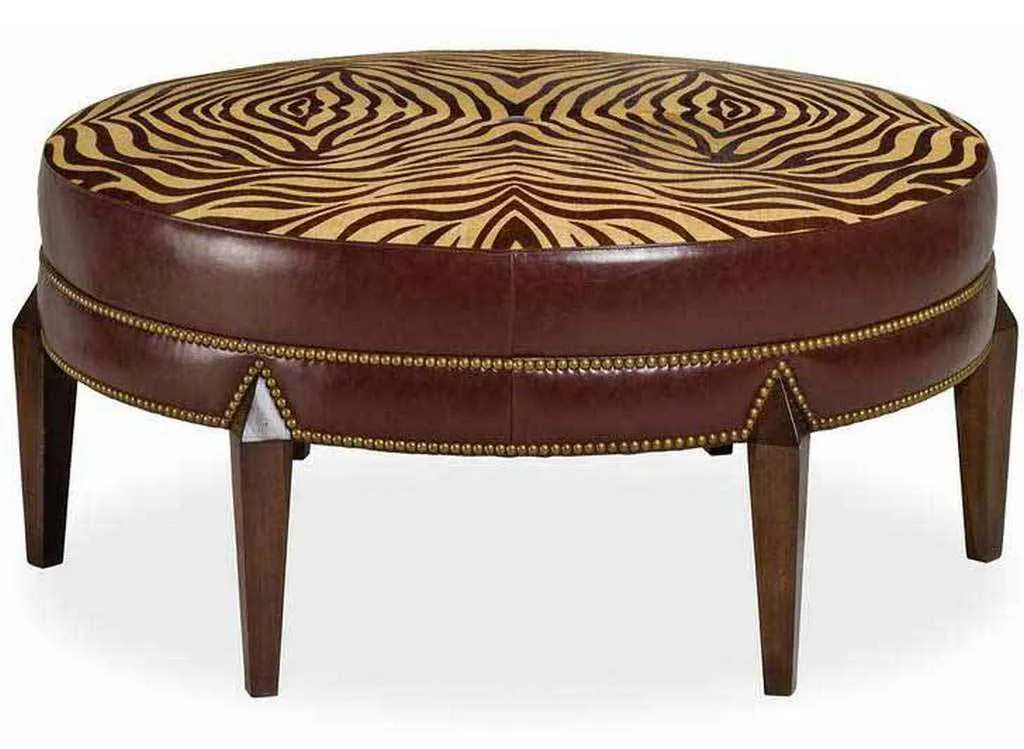 Hancock and Moore 6338 Greta Tight Top Ottoman Hancock and Moore 6338 Greta Tight Top Ottoman