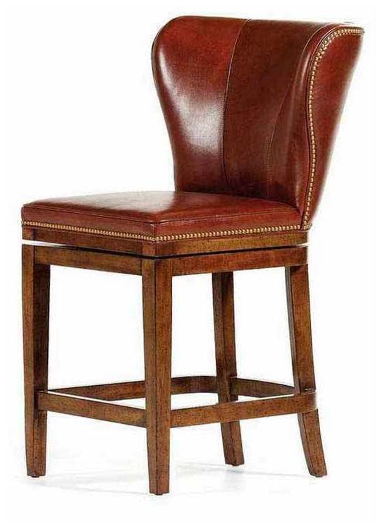 Hancock and Moore 146-24 Charlotte Swivel Counter Stool Hancock and Moore 146-24 Charlotte Swivel Counter Stool