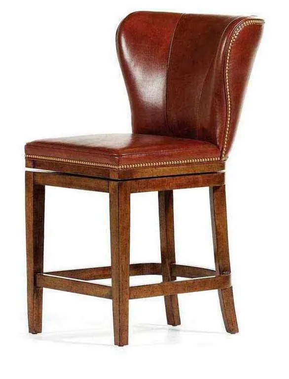 Hancock and Moore 146-24 Charlotte Swivel Counter Stool Hancock and Moore 146-24 Charlotte Swivel Counter Stool